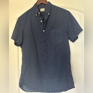 J. Crew Men’s Patterned Shirt - small